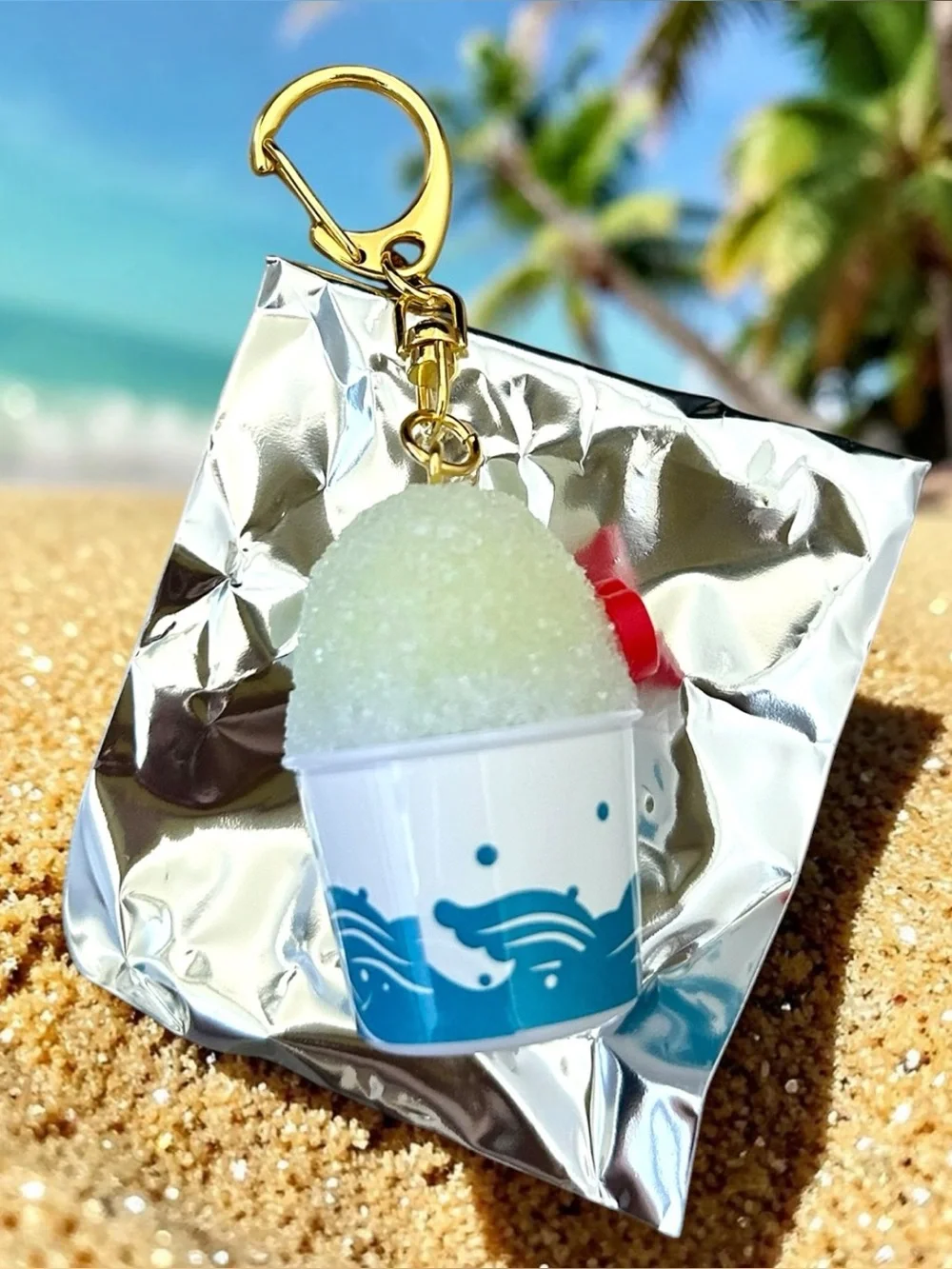 New Disney Store japan secret strap shaved ice keychain figure baymax